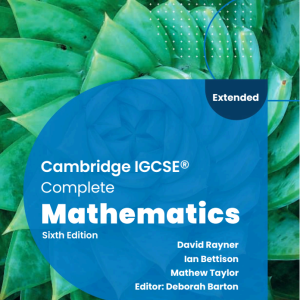 (instant download) Cambridge IGCSE® Complete Mathematics Extended: Student Book, Teacher handbook Sixth Edition (Original PDF (unencrypted))
