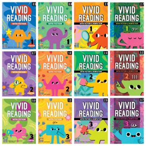 (instant download) Vivid Reading - High quality PDF, audio, test, worksheet, answerkey
