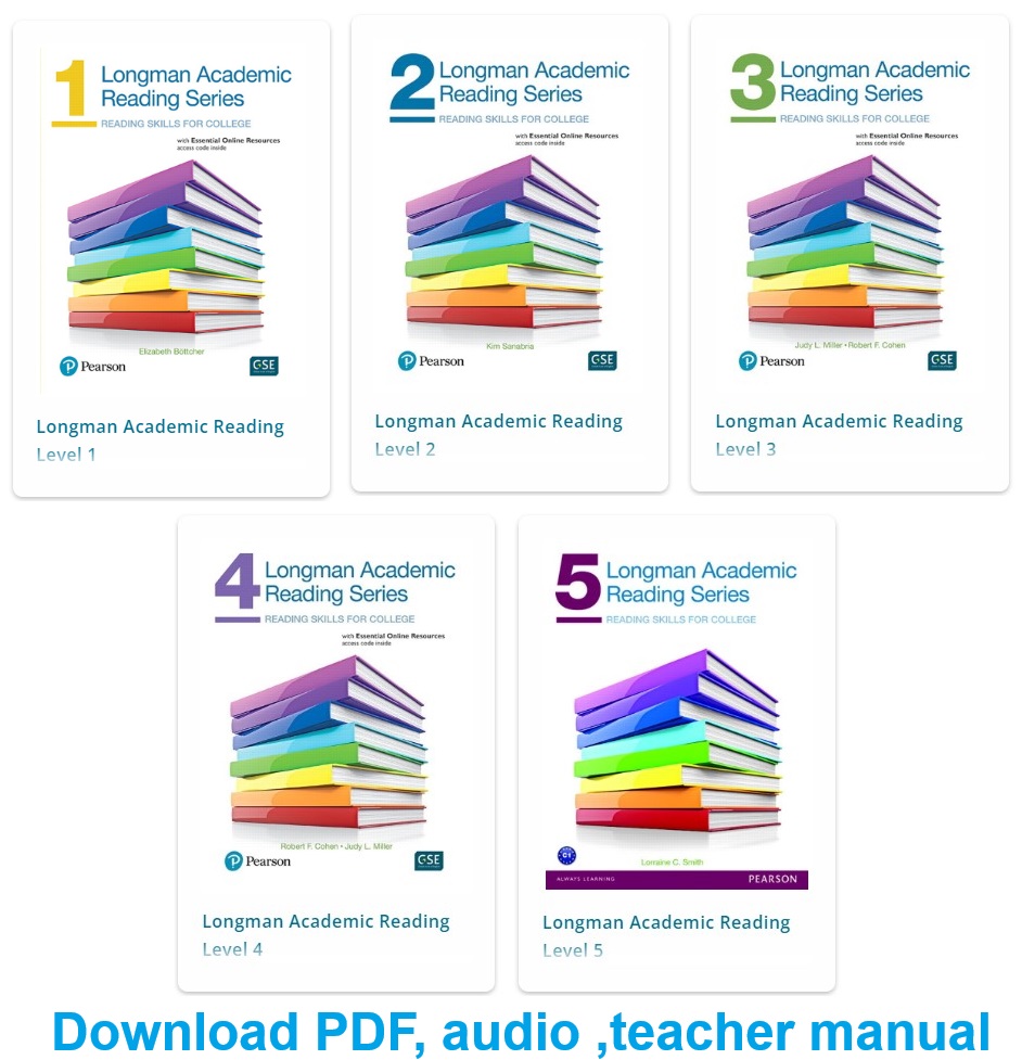 (Instant download) Longman Academic Reading - PDF, audio, teacher manual