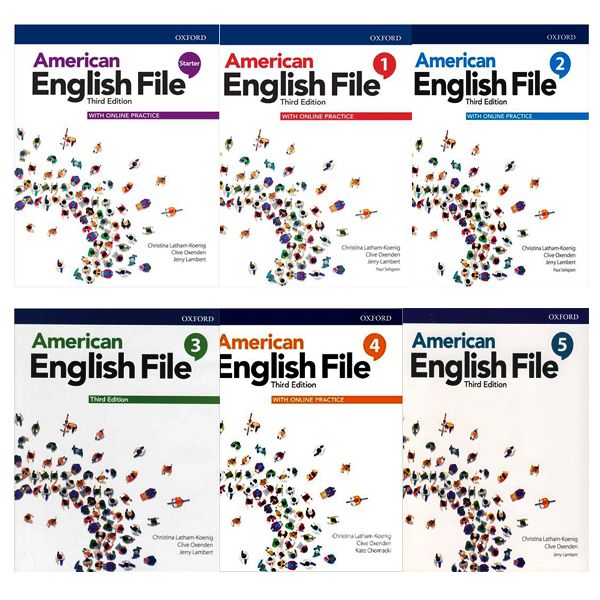 (Instant Download) American English File 3rd - PDF (SB,WB,TB) audio, test and all resources