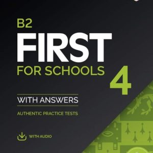 Instant Download B2 First for Schools 4 PDF with answers key, mp3, resources