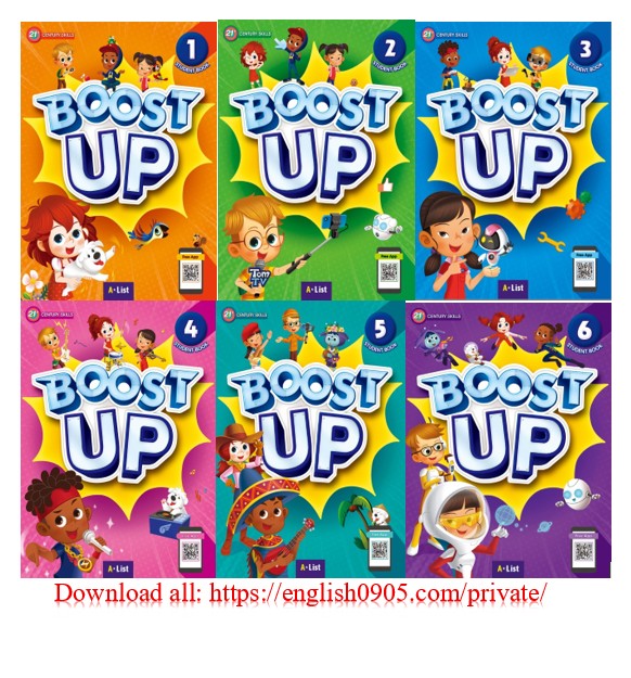 Download Boost Up: PDF, PPT, Test, Answer Key, audio, interactive book, resources
