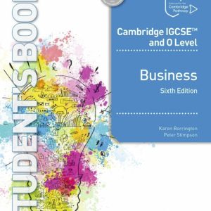 Download PDF Cambridge IGCSE and O Level Business Sixth Edition (Hachette, 2025)