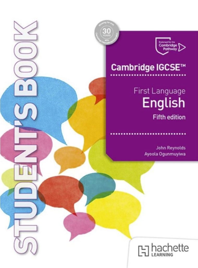 Download PDF Cambridge IGCSE First Language English (5th Edition, Hachette, 2025)