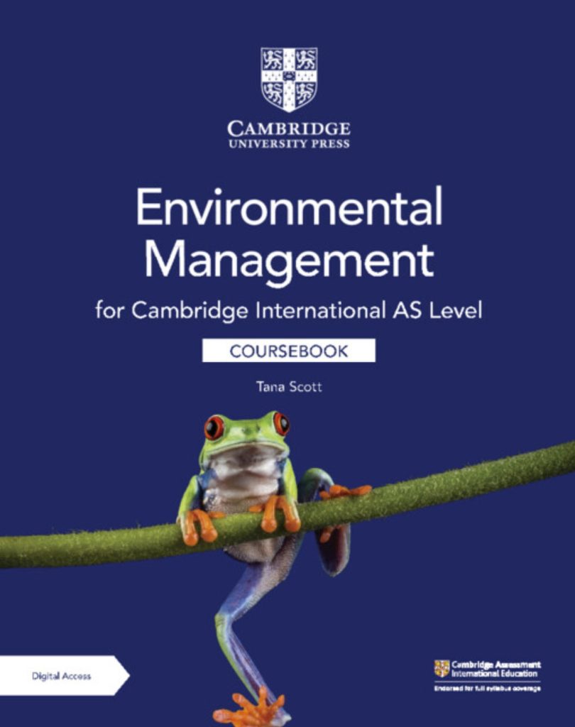 Download PDF Cambridge International AS Level Environmental Management Coursebook 1st editon