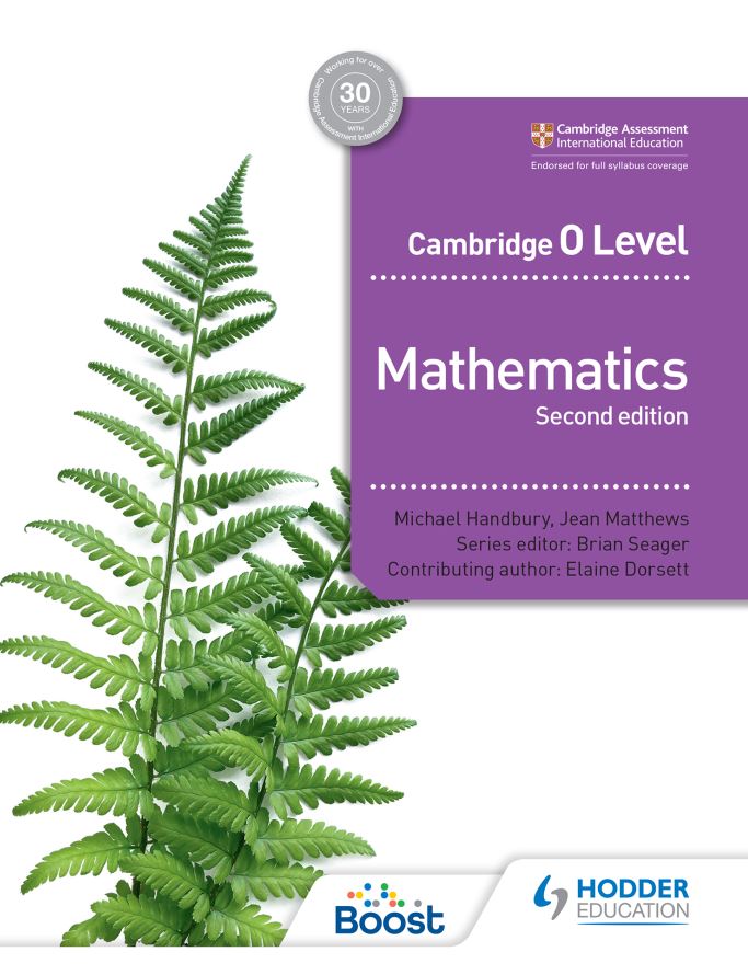Download PDF Cambridge O Level Mathematics Second Edition by Hodder
