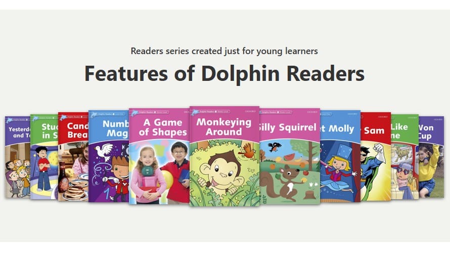 Download Oxford Dolphin Reader: high quality PDF ( Story book, Activity book), teacher book, audio, Answer key