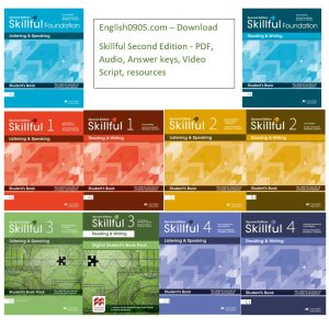 (Instant download) Skillful Second Edition - PDF, Audio, Answer keys, Video, Video Script, resources
