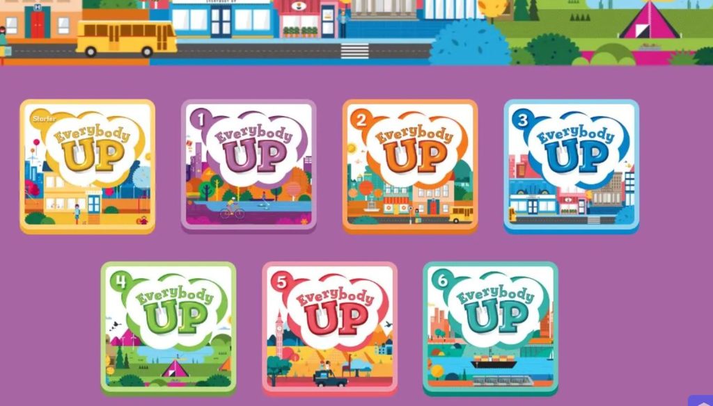 Download Everybody Up 2e ( second edition) - PowerPoint, PDF, test, audio, resources