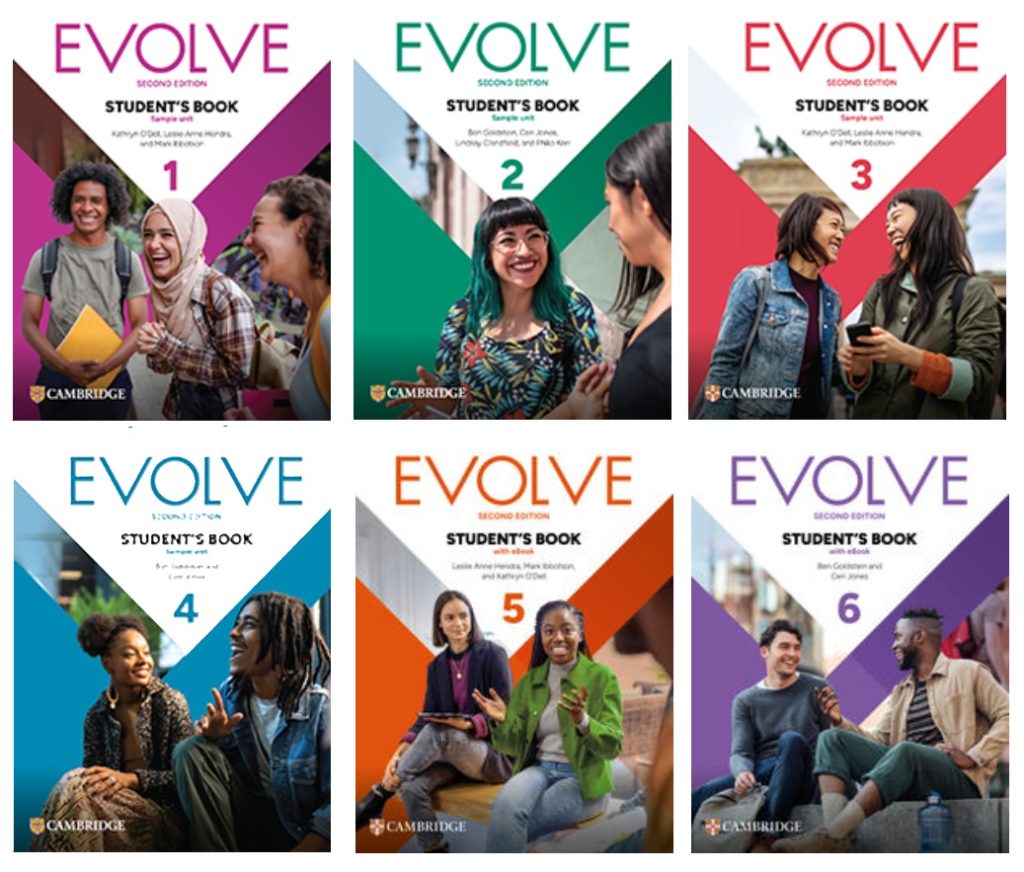 Download EVOLVE Second Edition: high quality PDF, audio, test, resources