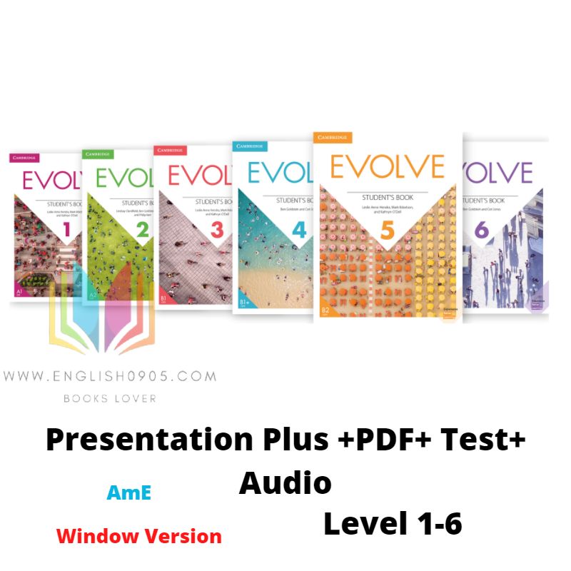 Evolve - Presentation Plus (Window version) + PDF + Test generator +Audio