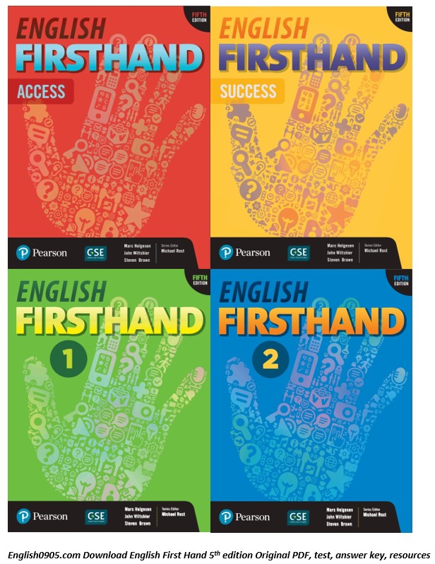 (Instant download) English Firsthand 5th Edition PDF (original quality), resources - The best-selling oral communication