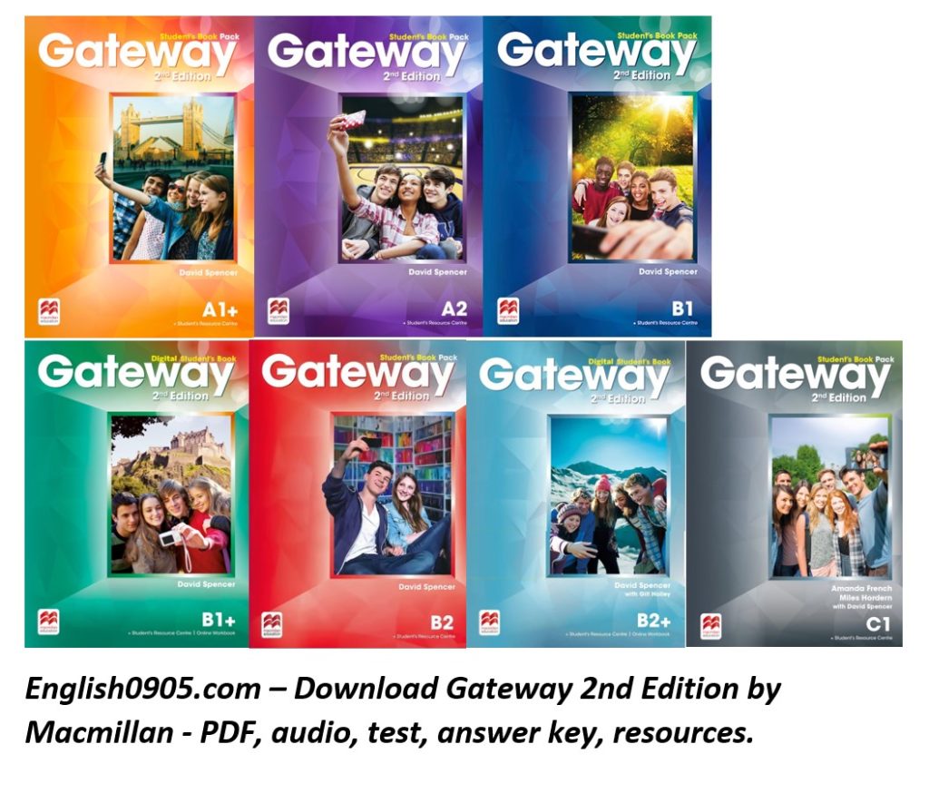 (Instant download) Gateway 2nd Edition by Macmillan - PDF, audio, test, answer key, resources