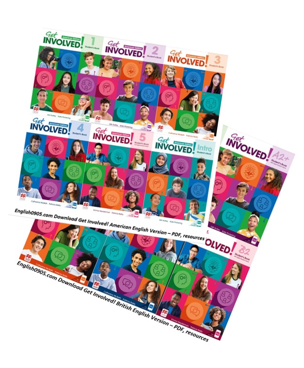 (Instant download) Get Involved! by Macmillan - original PDF, audio, video, test, answer key, worksheet, resources