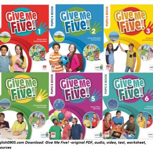 (Instant download) Give Me Five! -original PDF, audio, video, test, worksheet, resources