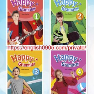 Download Happy Grammar: high quality PDF (student book PDF), PPT, audio, test, answer key, word list