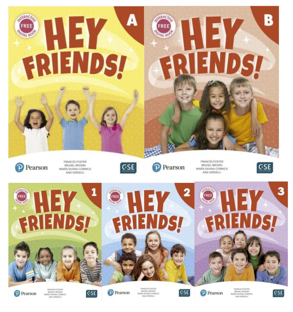 Download Hey Friends by Pearson PDF, Audio