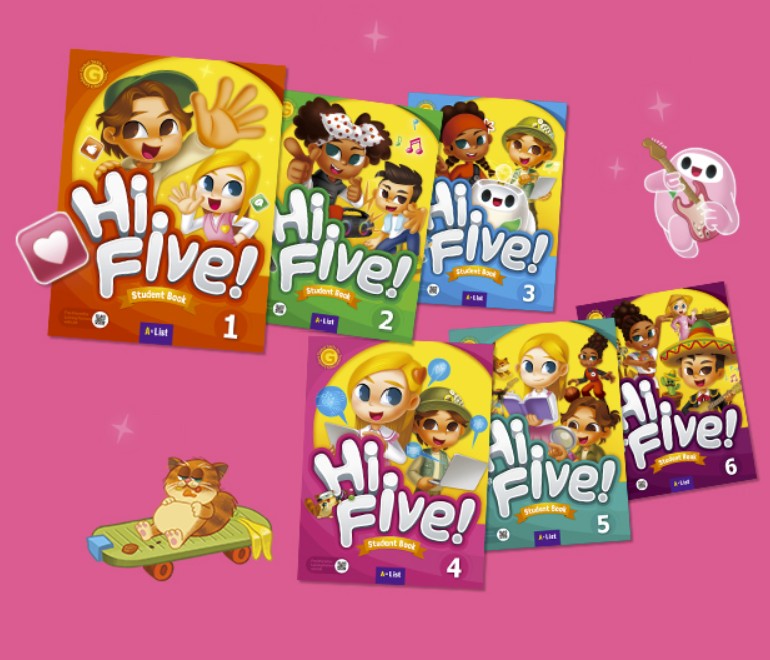 Download Hi Five!: High quality PDF, audio, answer key, test, resources