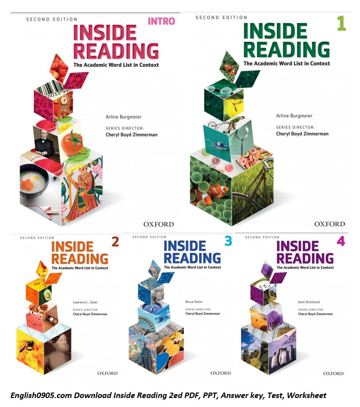 (Instant download) Inside Reading Second edition - PDF (high quality), PPT, Answer key, Test, Worksheet