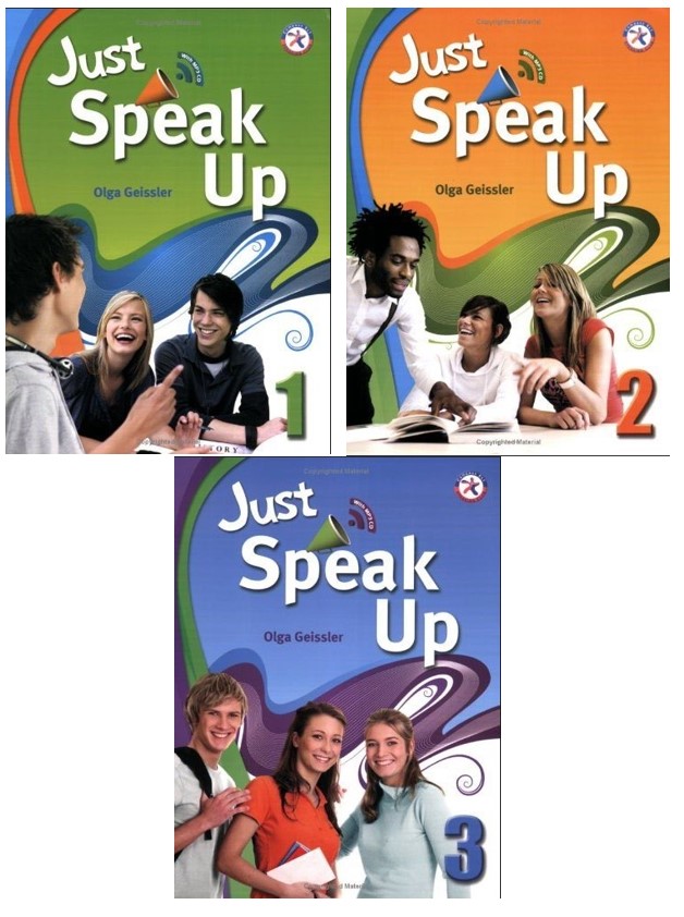 Download: Just Speak Up - PDF (high quality), audio, answer key, Assessment, teacher guide