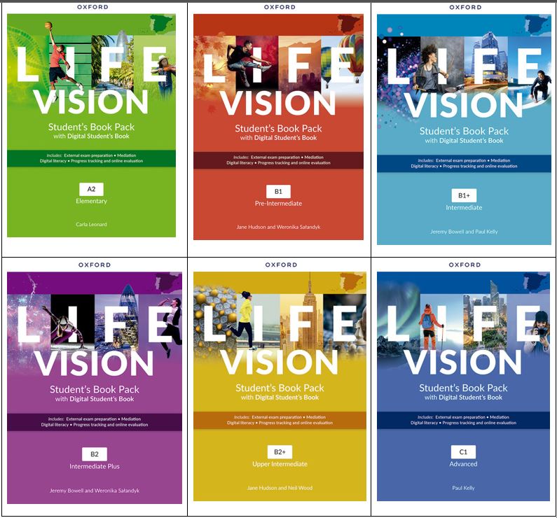 (Instant Download)  Oxford Life Vision - PDF (SB, WB, TB), Audio, Resources for Teacher ( No Presentation tool)