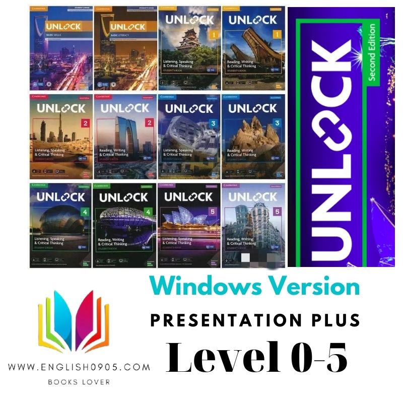 UNLOCK 2nd Presentation Plus (Windows version) + PDF (SB) +Test +Resources