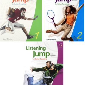 Download Listening Jump for Better Speaking with Dictation by Compass - PDF (High quality), Audio, Answer key, Transcript, Word list