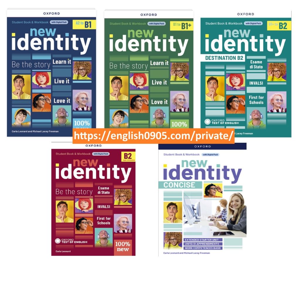 Download New Identity: high quality PDF, audio, video, test, answer key