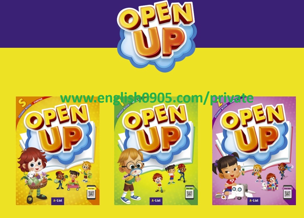 Download Open Up: high quality PDF, audio, PPT, Answer Key, Flashcards, Test, resources