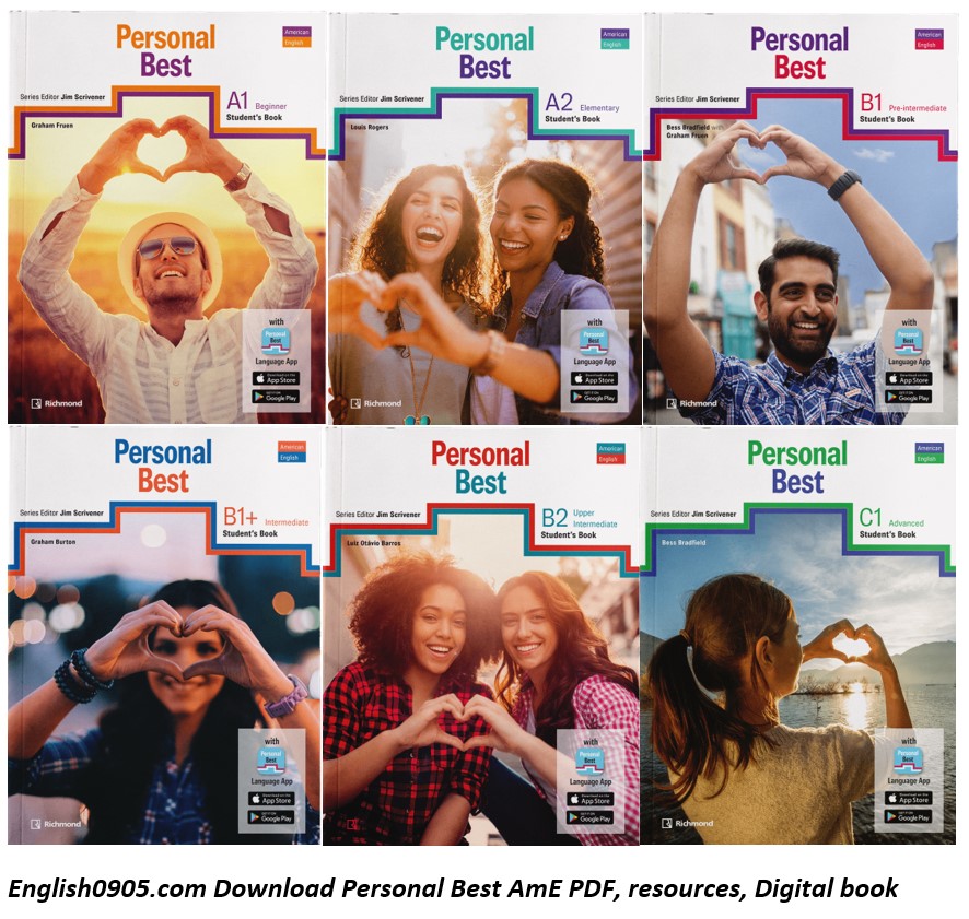 (Instant download) Personal Best PDF, audio, video, worksheet, word list, test, answer key, digital book