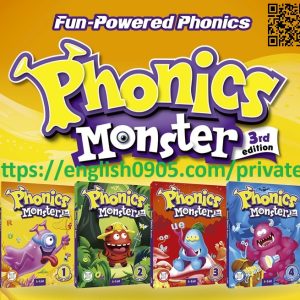 (Instant Download) Phonics Monster 3rd Edition: High quality PDF, audio, test, answer key, resources