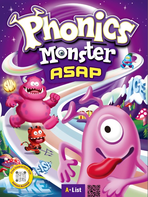 Download Phonics Monster ASAP: High quality PDF, audio, test, word list, answer key