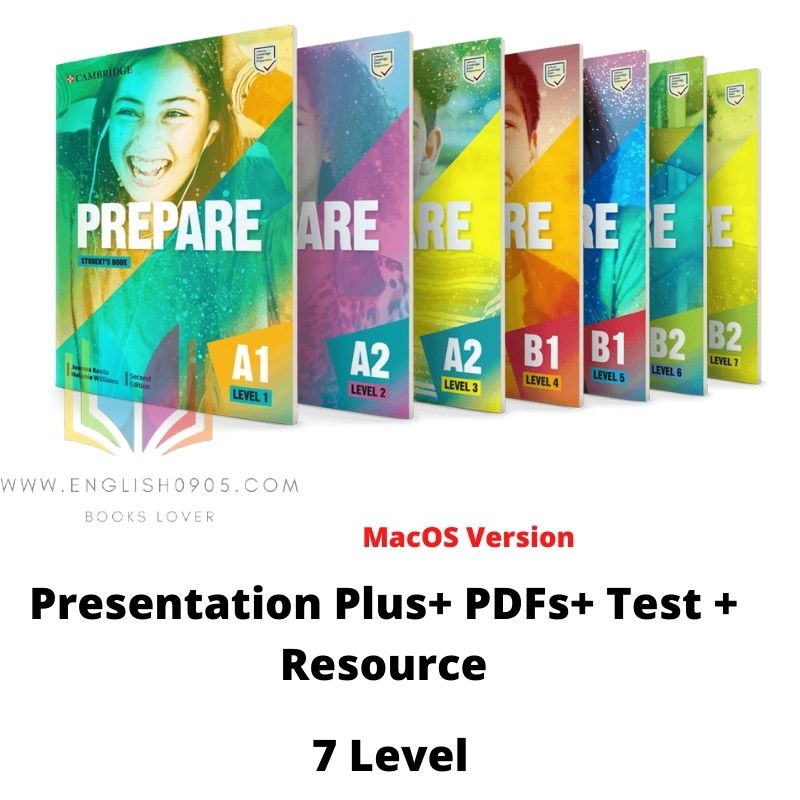 Prepare 2nd (A1-B2) - Presentation Plus (MacOS version) + PDFs + Resource + Test
