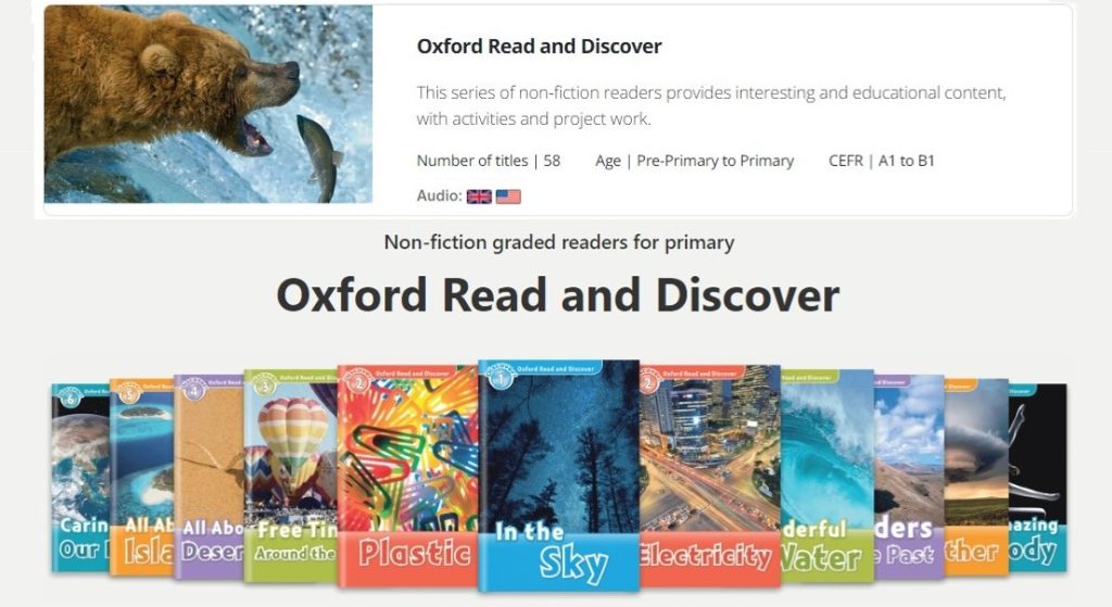 Download Oxford Read and Discover - original PDF, audio, Answer Key, Teacher Note (Teacher hand book)