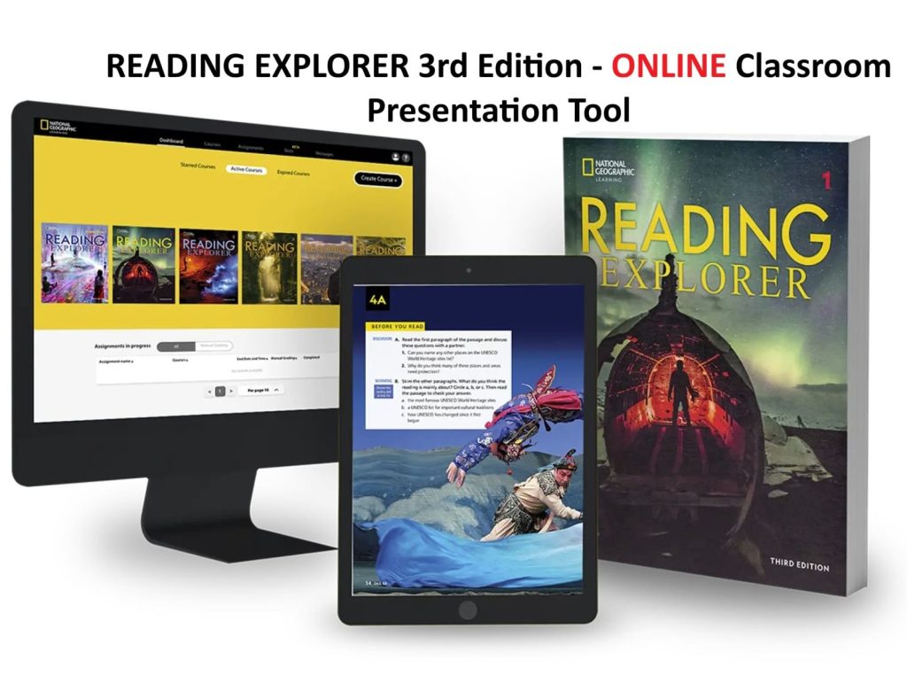 Reading Explorer, (Third Edition) : online Classroom Presentation Tool | NGL