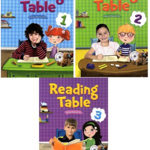 Download Reading Table - PDF (high quality), Audio, Test, Assessment, answer key, word list, word test, transcript, Writing worksheet.