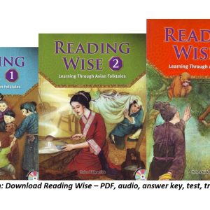 Download Reading Wise – PDF (high quality), audio, answer key, test, transcript, word list