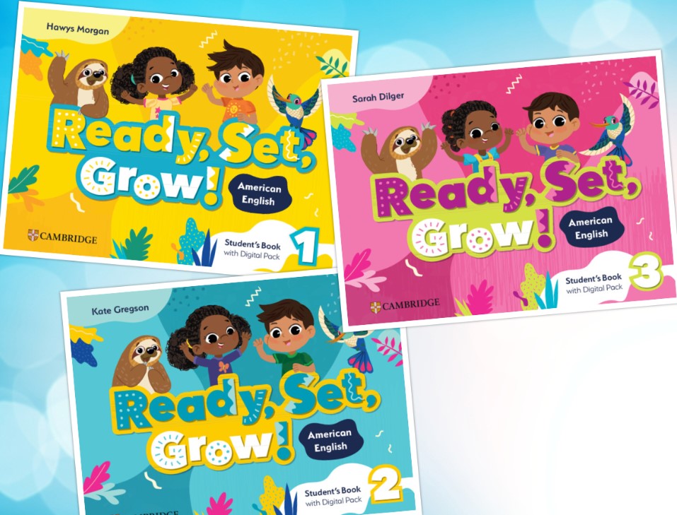 Download Ready, Set, Grow! American English: high quality PDF, audio, resources
