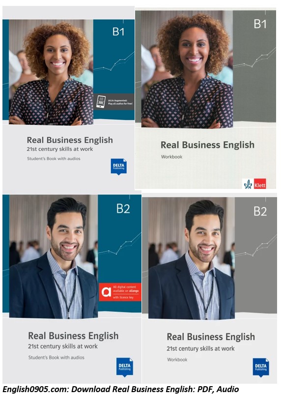 Download PDF (high quality), audio: Real Business English - DELTA publishing