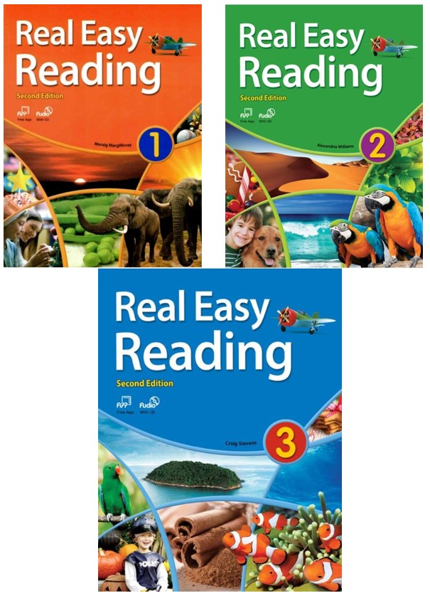 Download Real Easy Reading (Second Edition)- PDF (high quality), audio, answerkey, test, word list, transcript