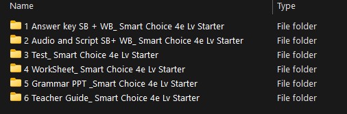 Resources level Starter