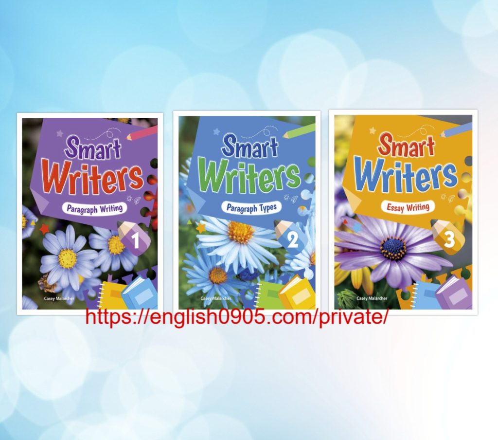 Download Smart Writers: high quality PDF, audio, test, answer key, word list