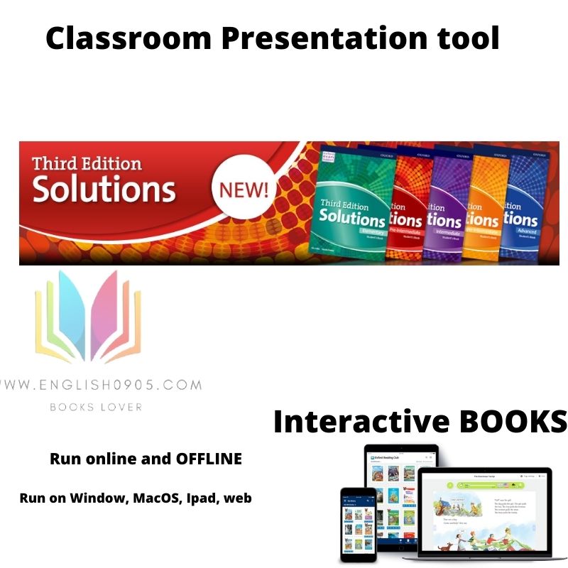 Solutions Third Edition - Classroom Presentation Tool + PDF (SB,TB) +Test, resource