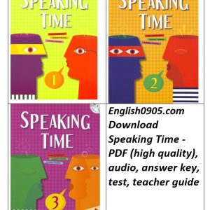 Download Speaking Time - PDF (high quality), audio, answer key, test, teacher guide