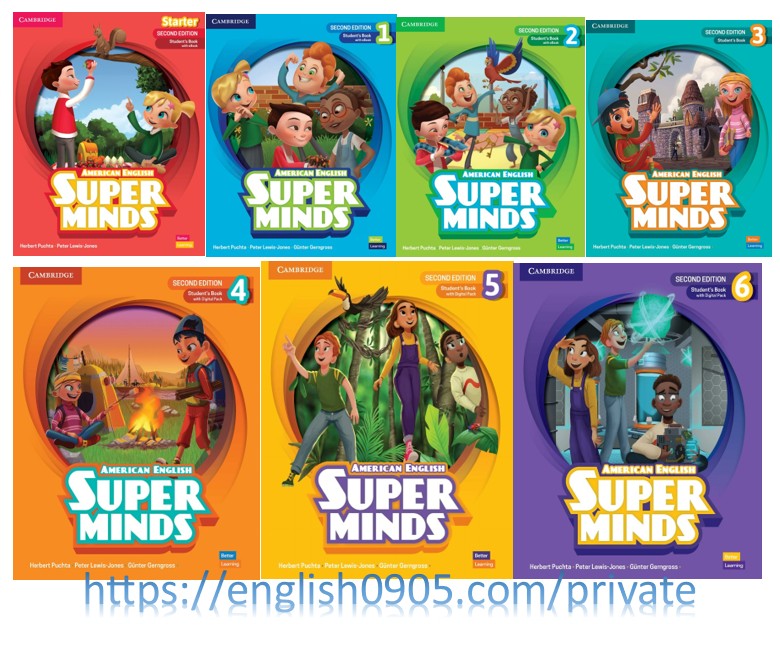 Download Super Minds American English Second Edition (2022): PDF, audio, video, Presentation Plus [a]