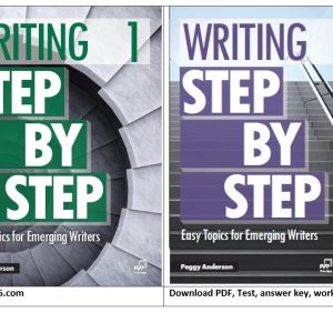 Download Writing Step by Step - high quality PDF, test, worksheet, answer key