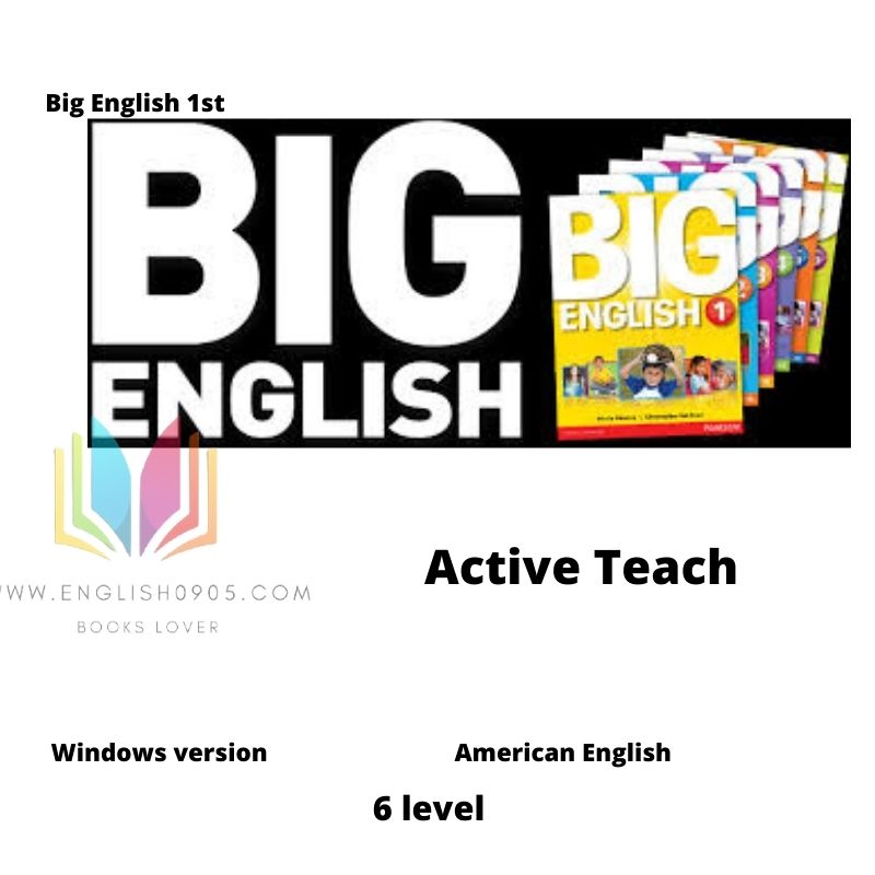 Big English (AmE) 1st  - Active Teach ( Windows version) + PDF (SB) +Audio