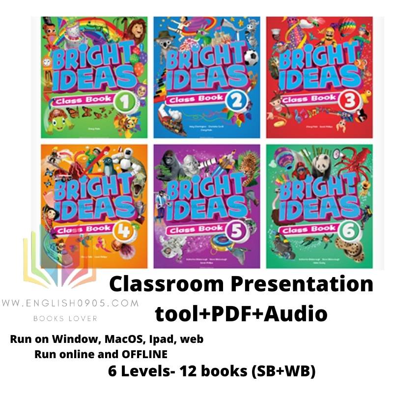 Bright Ideas - Classroom Presentation Tool + PDF + Audio + Video