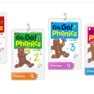 Go Go Phonics  - IWB (Windows version) + (AK, audio, TB, Flash card)