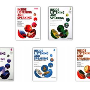 Oxford Inside Listening and Speaking  (full 5 levels)  - PDF (SB) Audio, Key,Test, WorkSheet  (No Interactive tool)